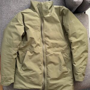 Arc'teryx Men's Olive Performance Jacket